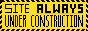 site under construction button