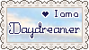 I'm a daydreamer stamp