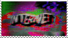 internet psychedelic stamp